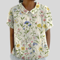 Waiheke | Floral Collared Blouse