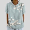 Marissa | Floral Collared Blouse