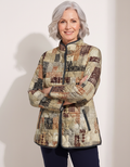 Rosalie | Folk Patchwork Quilted Jacket