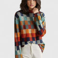Astrid | Cozy Patchwork Sweater