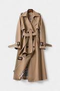 Milla | Double-Breasted Belted Trench Coat