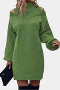 Waiheke | Cold-Shoulder Sweater Dress