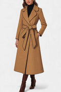 Maxine | Belted Long Wrap Coat