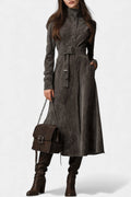Rosalind | Belted Long-Line Coat
