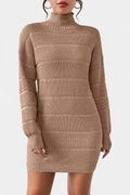 Jolie | Cozy Turtleneck Sweater Dress