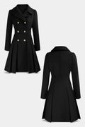 Georgette | Double-Breasted A-Line Coat
