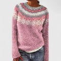 Marisa | Cozy Patterned Knit Sweater