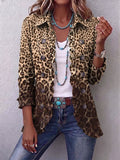 Callista | Ruffled Animal-Print Jacket