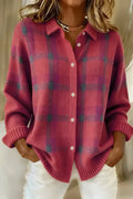 Balmoral | Checked Button-Up Cardigan