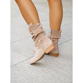 Pamela | Slouchy Buckle Ankle Boots