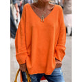 Joanne | Relaxed V-Neck Pullover