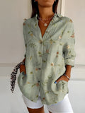 Queenscliff | Floral Button-Up Blouse
