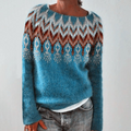 Britta | Nordic Patterned Sweater