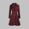 Byron | Double-Breasted A-Line Coat