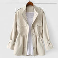Cheryl | Drawstring-Waist Utility Jacket