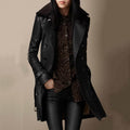Evie | Belted Double-Breasted Coat