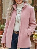 Yamba | Cozy Stand-Collar Zip Coat