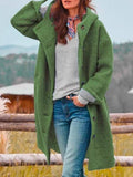Milsons | Long Hooded Button-Front Coat