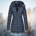Skye | Long Hooded Quilted Coat