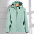 Raglan | Weatherproof Hooded Adjustable-Fit Rain Jacket