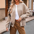 Lenora | Quilted Floral Bomber Jacket